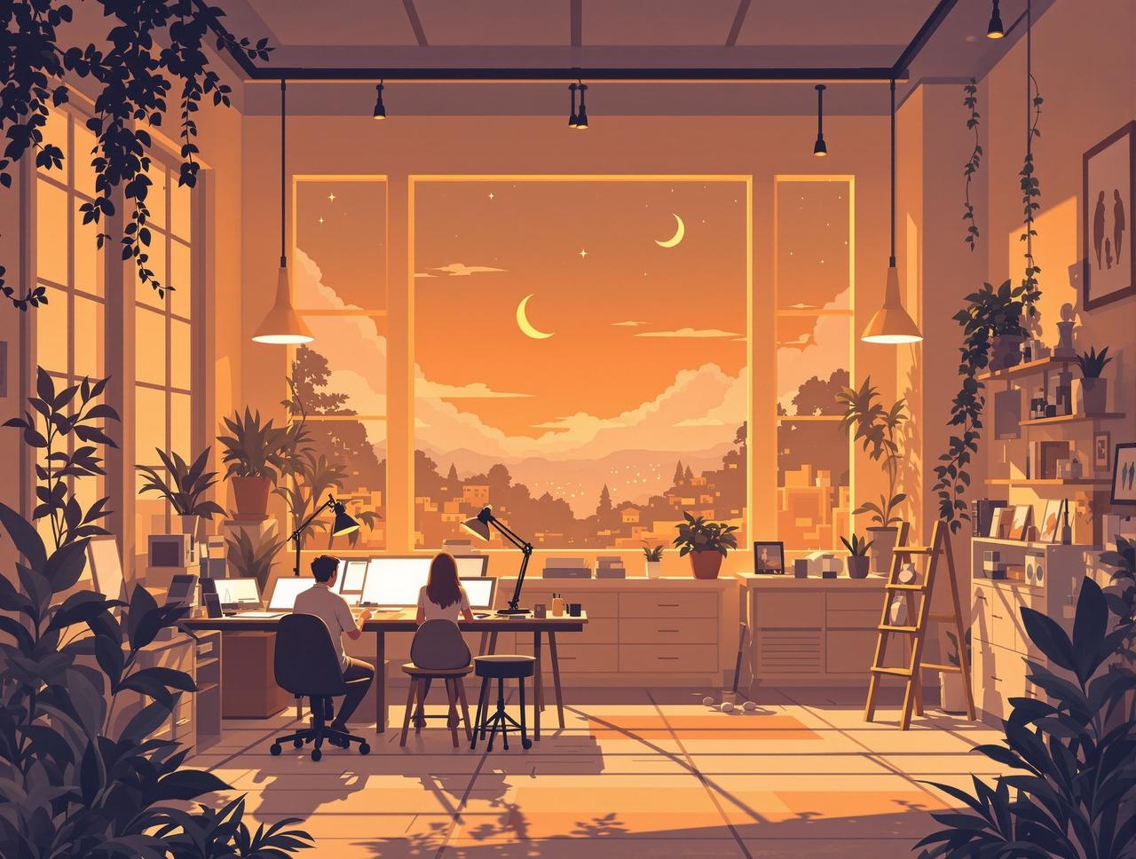 西红柿短剧工作室创作场景 西红柿短剧动画工作室